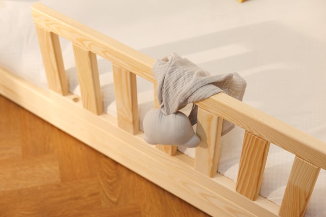  Teddy Bear Comforter - Light Grey