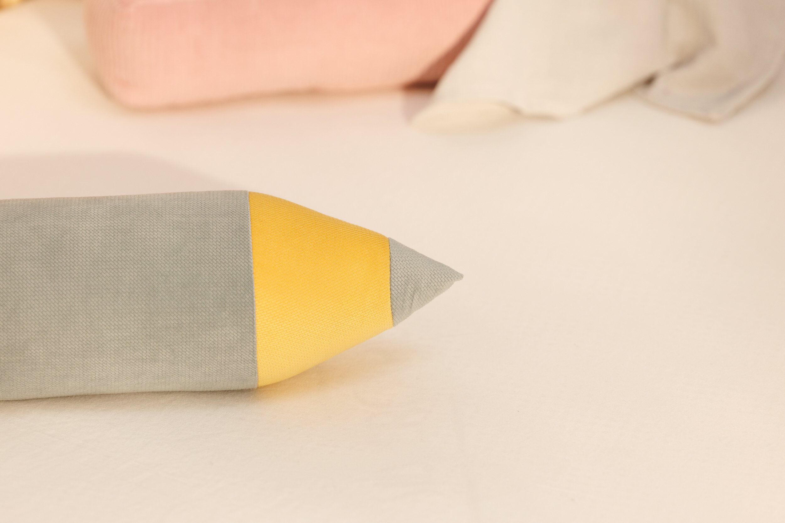 Khaki Pencil Cushion Khaki Pencil Cushion