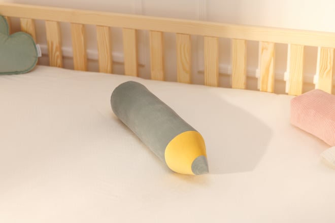 Khaki Pencil Cushion