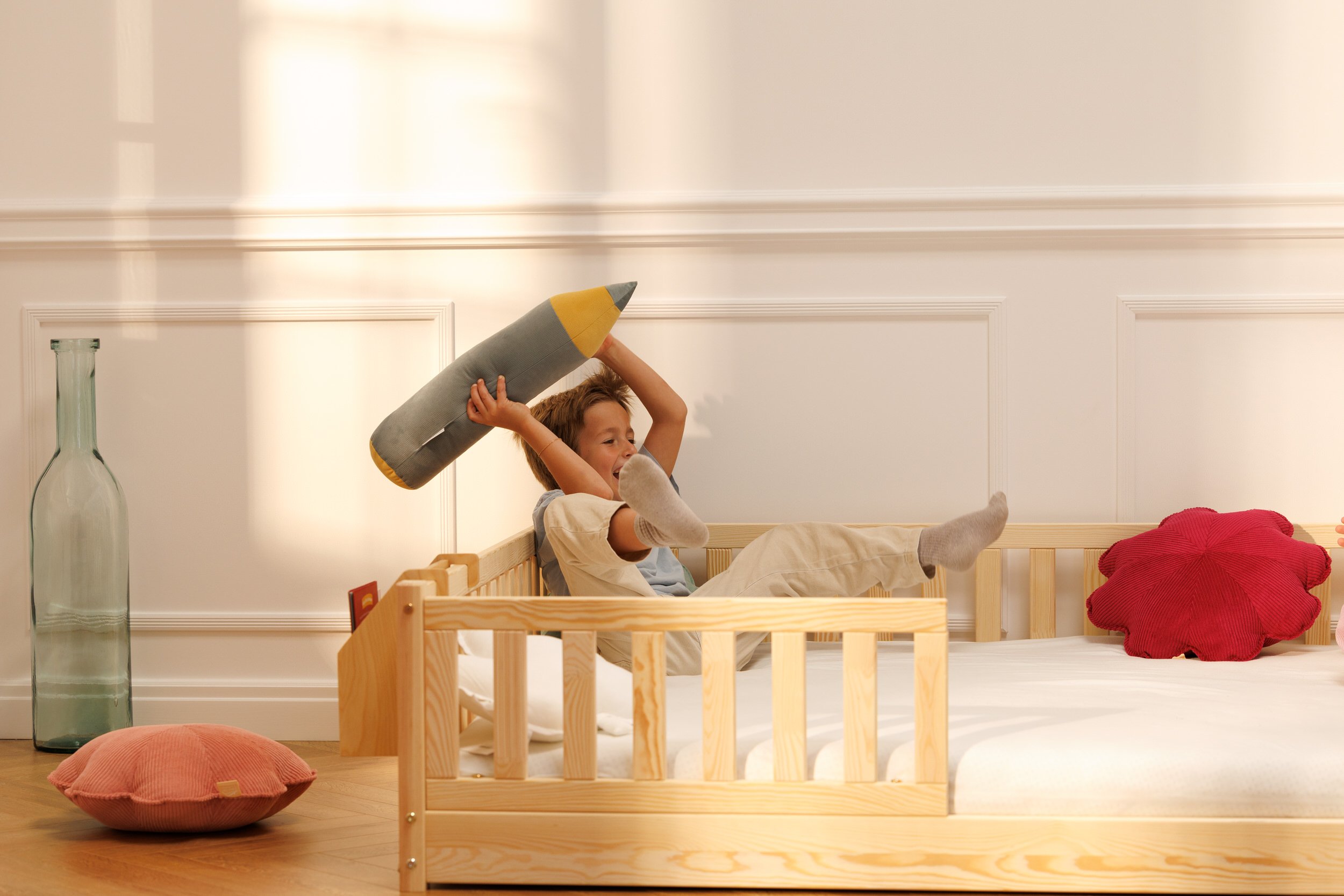 Coussin Crayon Kaki Coussin Crayon Kaki