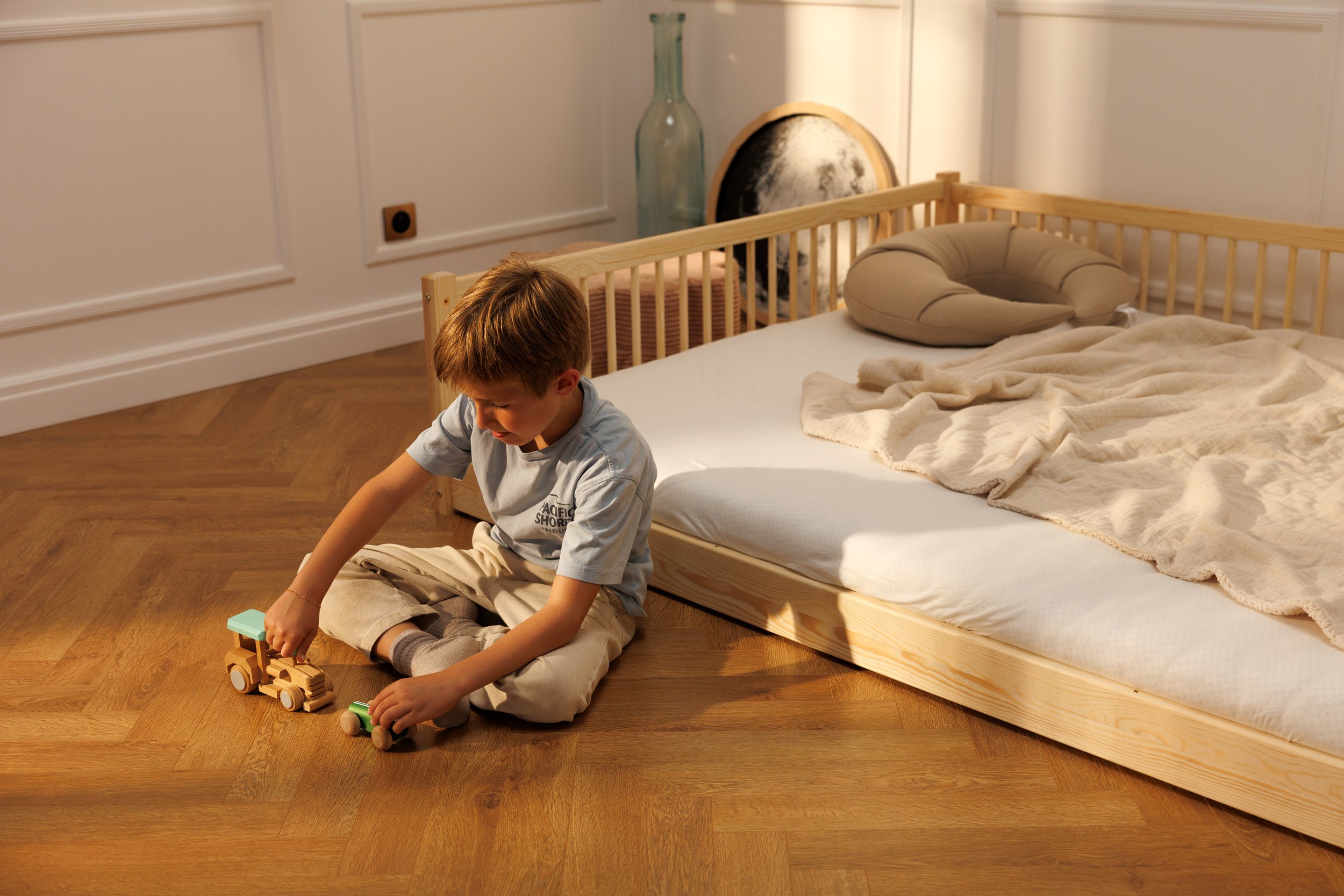Kinderbett Brasilia Premium Bodentief 120x190cm Kinderbett Brasilia Premium Bodentief 120x190cm