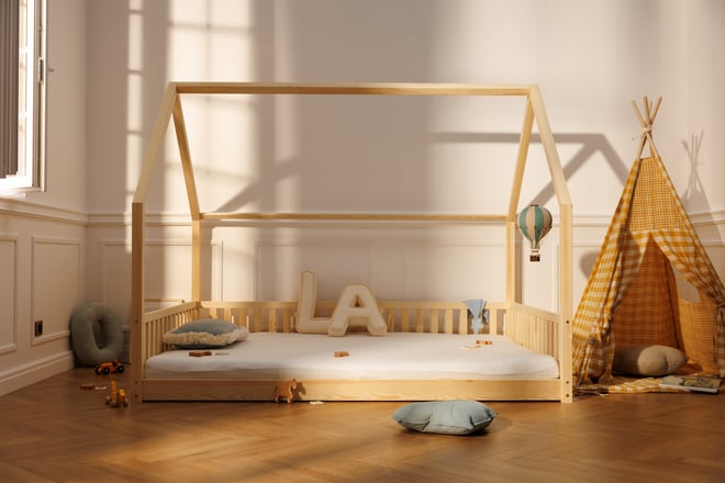 Double Sided Honey Checkered Muslin Tipi