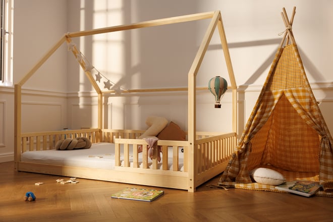 Double Sided Honey Checkered Muslin Tipi