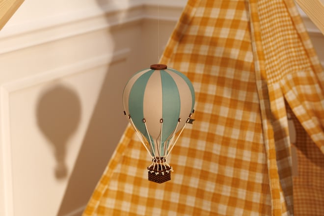 Double Sided Honey Checkered Muslin Tipi