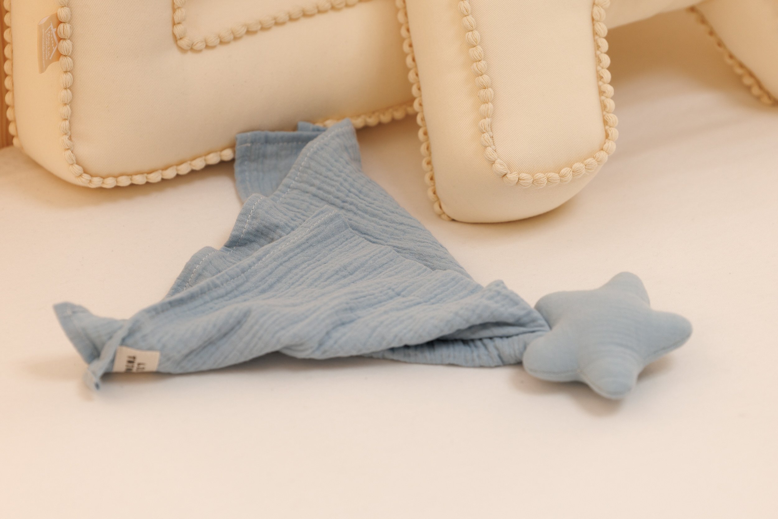Doudou Étoile - Bleu Clair Doudou Étoile - Bleu Clair
