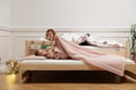 Ensemble Couette et Oreiller 110x140cm - Kit de Sieste - Rose