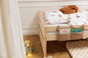 Tasca per letto - Cammello a Pois Dorati