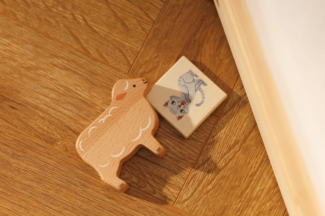 Jouet En Bois - Set Animaux de la Ferme