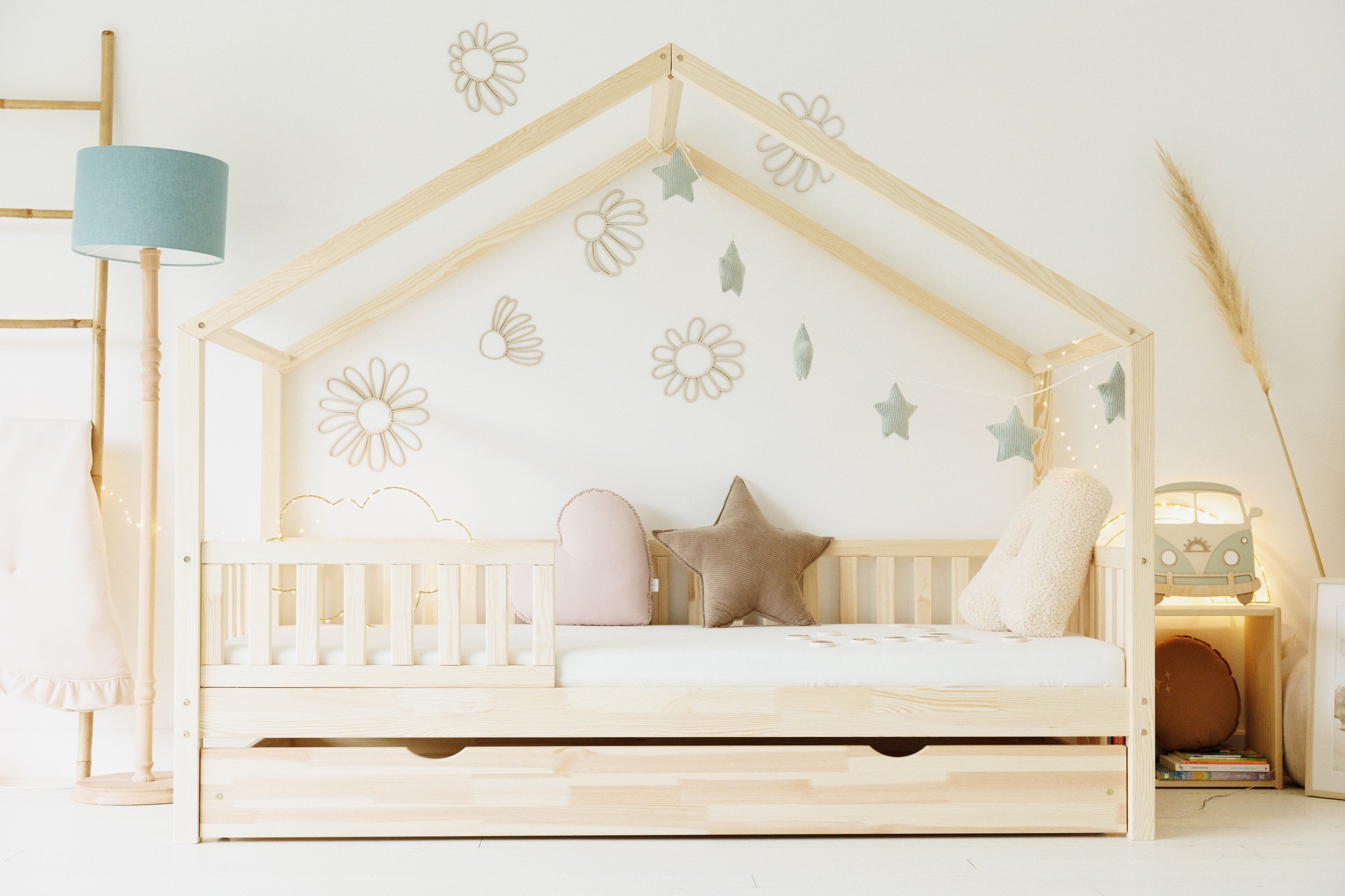 Cassetto in Legno Naturale - 90x190 Cassetto in Legno Naturale - 90x190