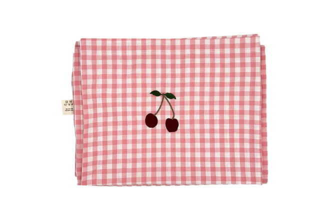 Funda Nórdica de Cuadros Cereza - Rosa 140x200 Funda Nórdica de Cuadros Cereza - Rosa 140x200