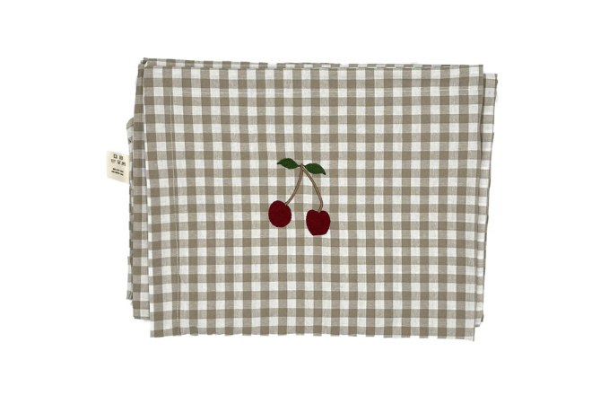 Funda Nórdica de Cuadros Cereza - Gris 140x200 Funda Nórdica de Cuadros Cereza - Gris 140x200