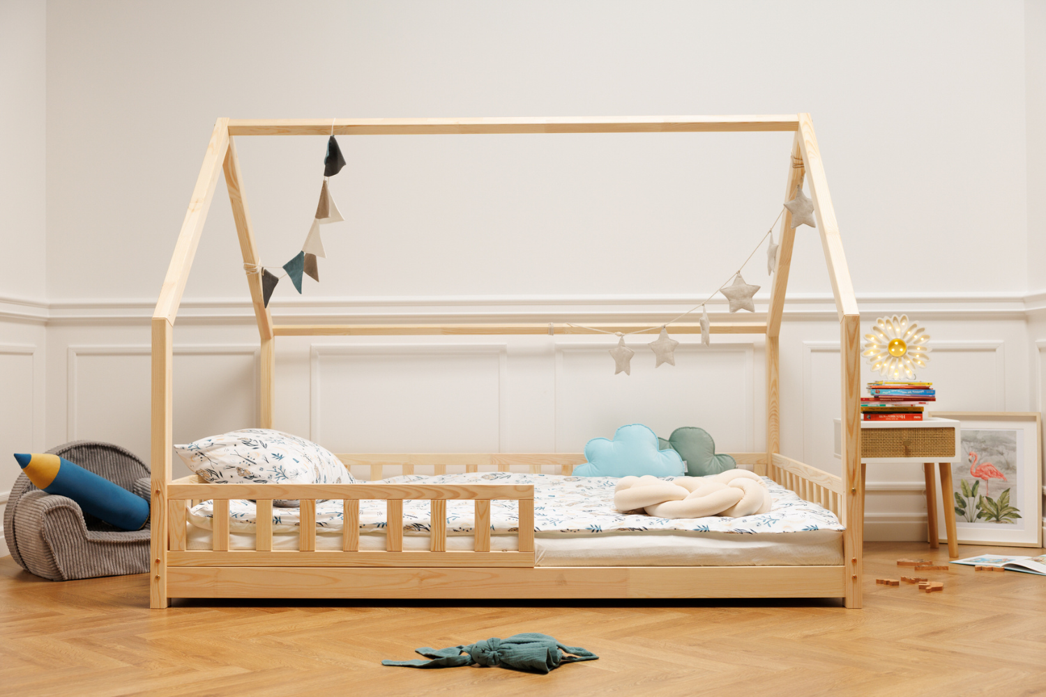 Cama Casinha K 140x200cm Cama Casinha K 140x200cm