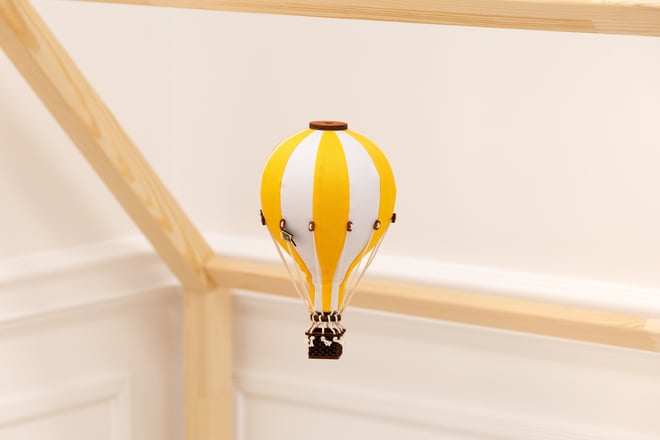 Yellow Hot Air Balloon
