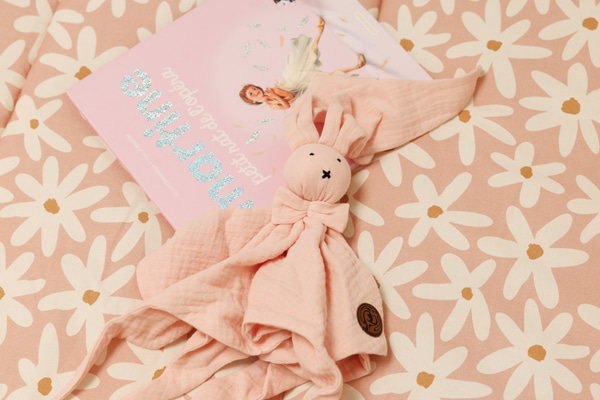 Schmusetuch Hase - Sepia Rose