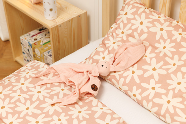 Set Edredón Doble Cara 120x160 y Cojín 40x60 - Marguerites