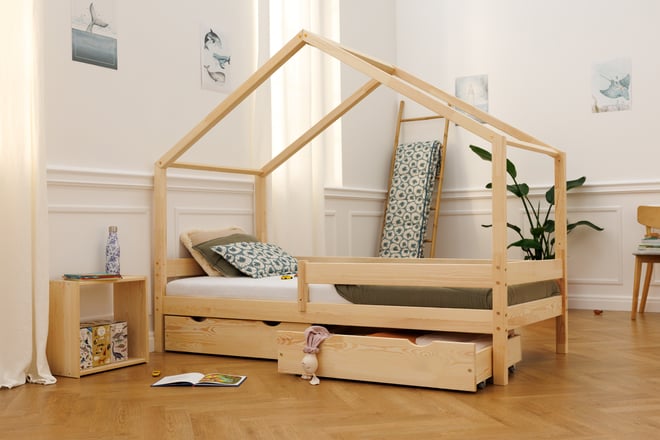 Lit Cabane DT 80x190cm