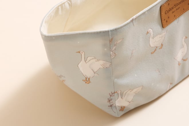 Cesta de aseo Happy Goose Olive L