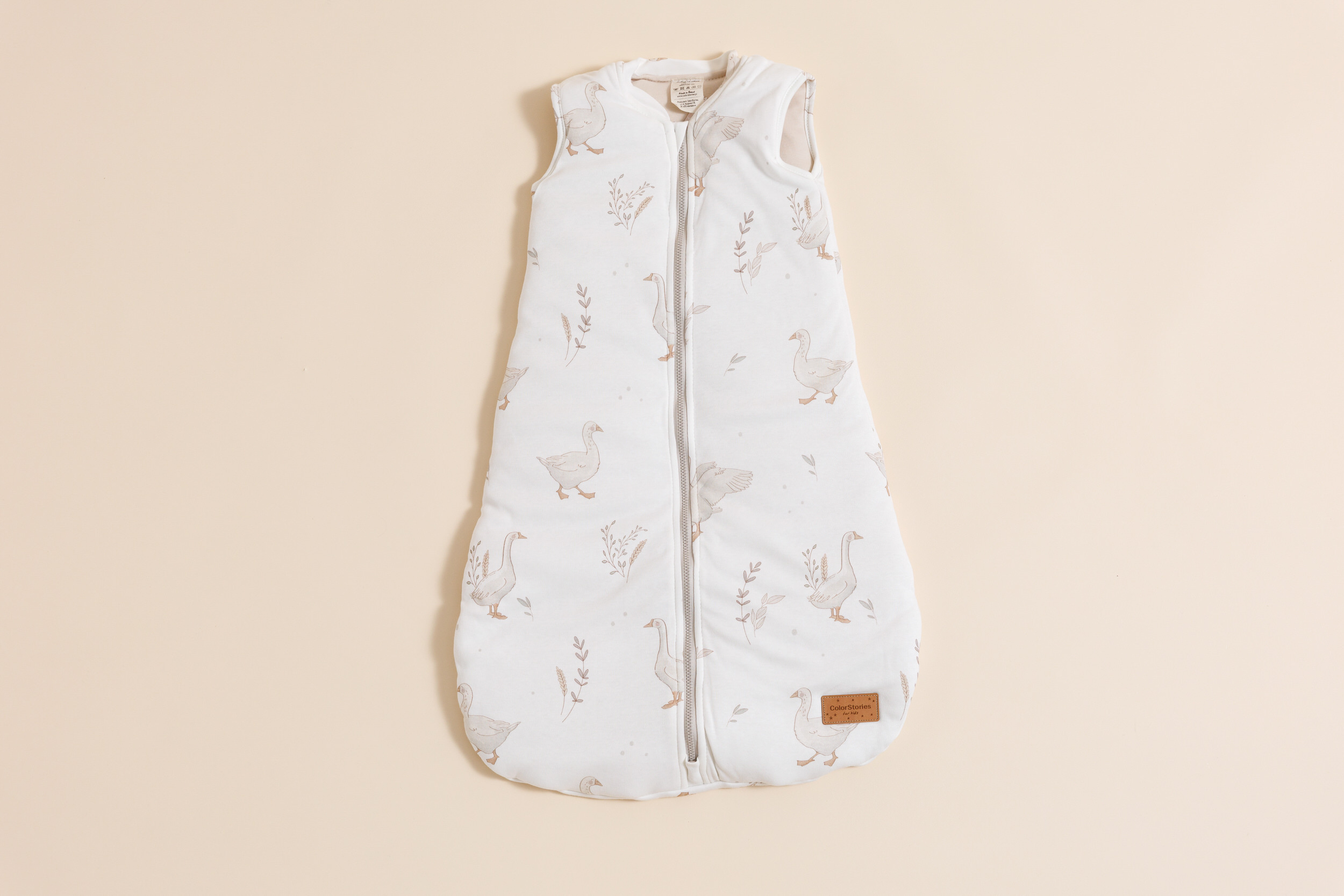 Mon Lit Cabane - - Gigoteuse Mi-Saison 2.5 Tog Happy Goose - Blanc