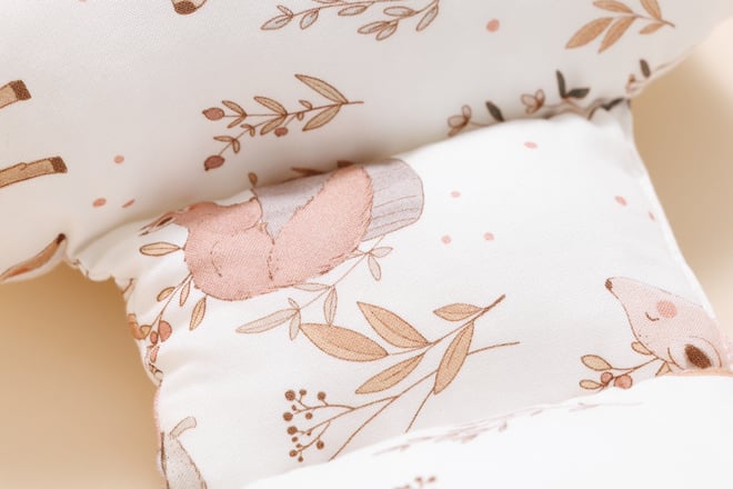 Forest Friends Butterfly Pillow