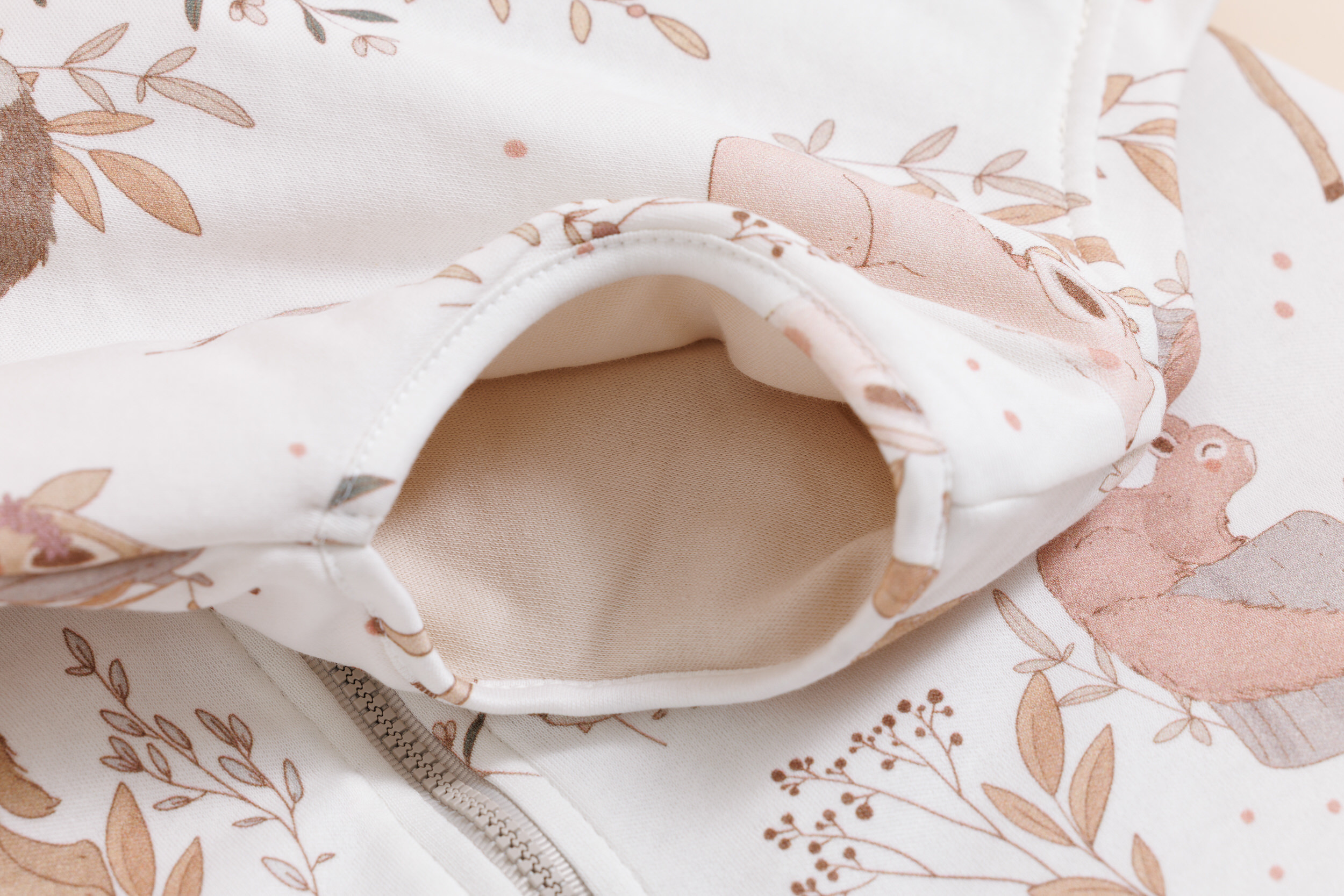 - Gigoteuse Forest Friends - Mi-Saison - Blanc (Mon Lit Cabane) - Image 4