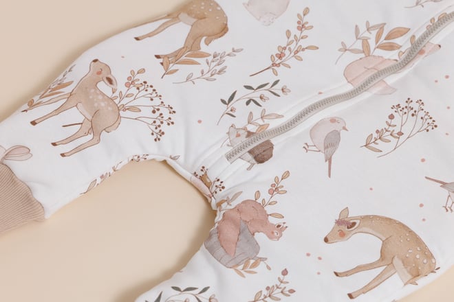 Forest Friends Sleeping Bag With Legs