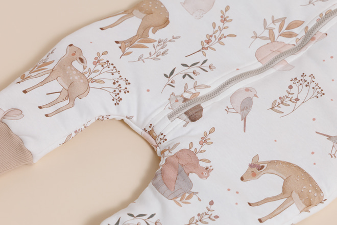 Gigoteuse à Pieds Forest Friends 1-2 ans 