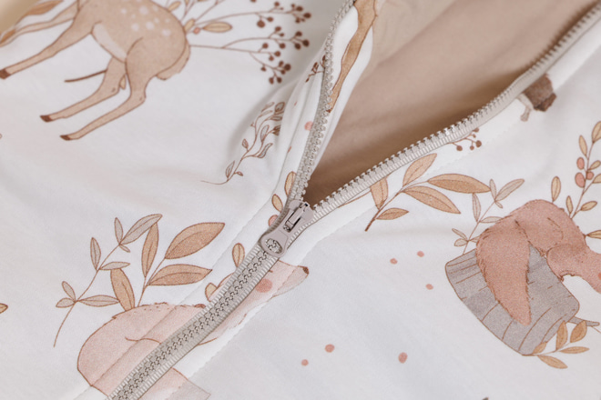 Gigoteuse à Pieds Forest Friends 1-2 ans 