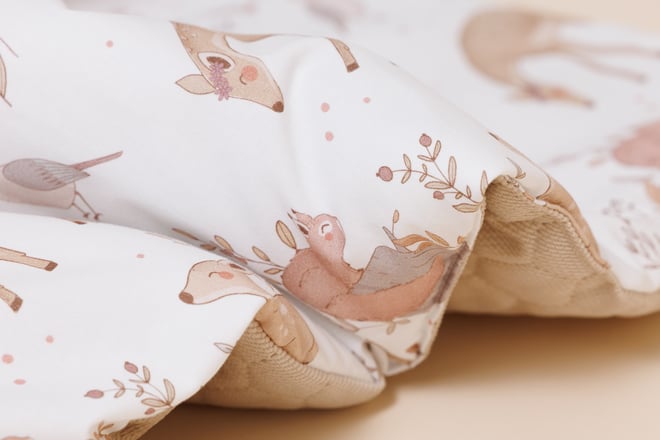 Couverture Minky Forest Friends