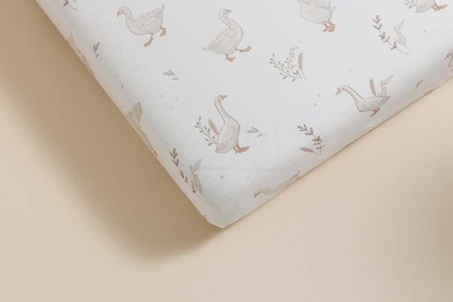 Happy Goose Fitted Sheet