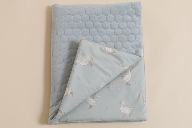 Happy Goose Olive Minky Blanket