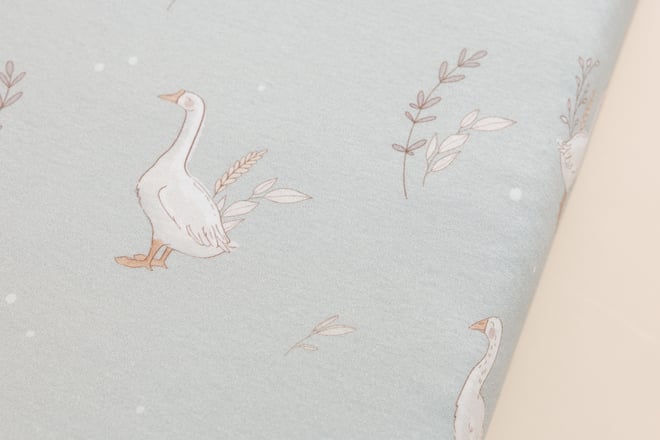 Happy Goose Olive Fitted Sheet