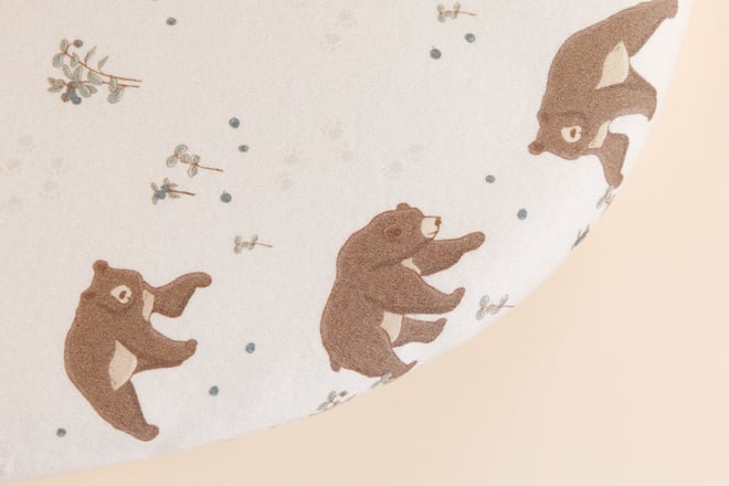 Fitted Sheet for Moses Basket Bears