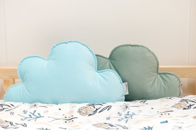 Coussin Nuage Bleu Ciel