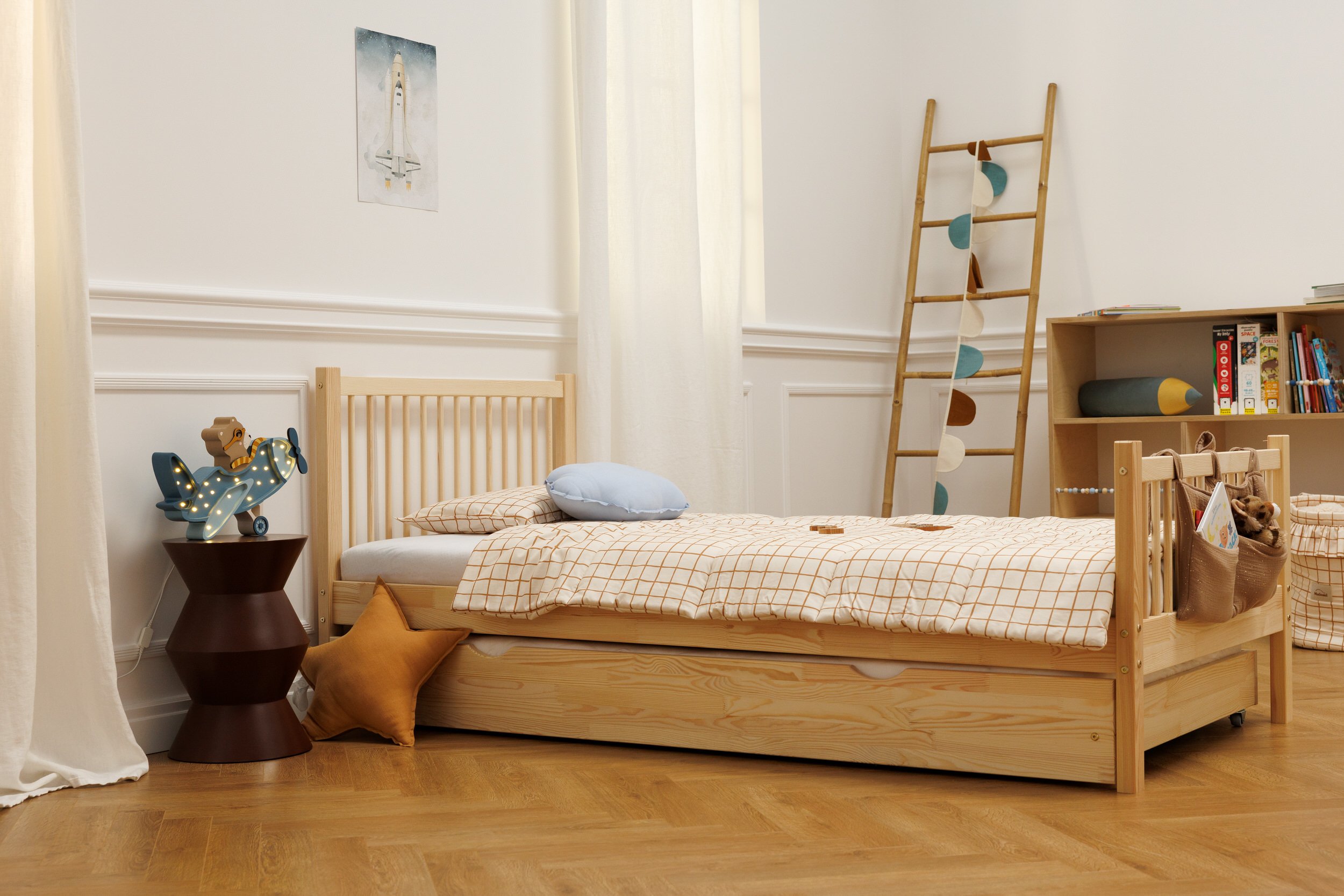 Bettdecke 120x160 & Kissen 40x60 Set - Vichy Caramel Bettdecke 120x160 & Kissen 40x60 Set - Vichy Caramel