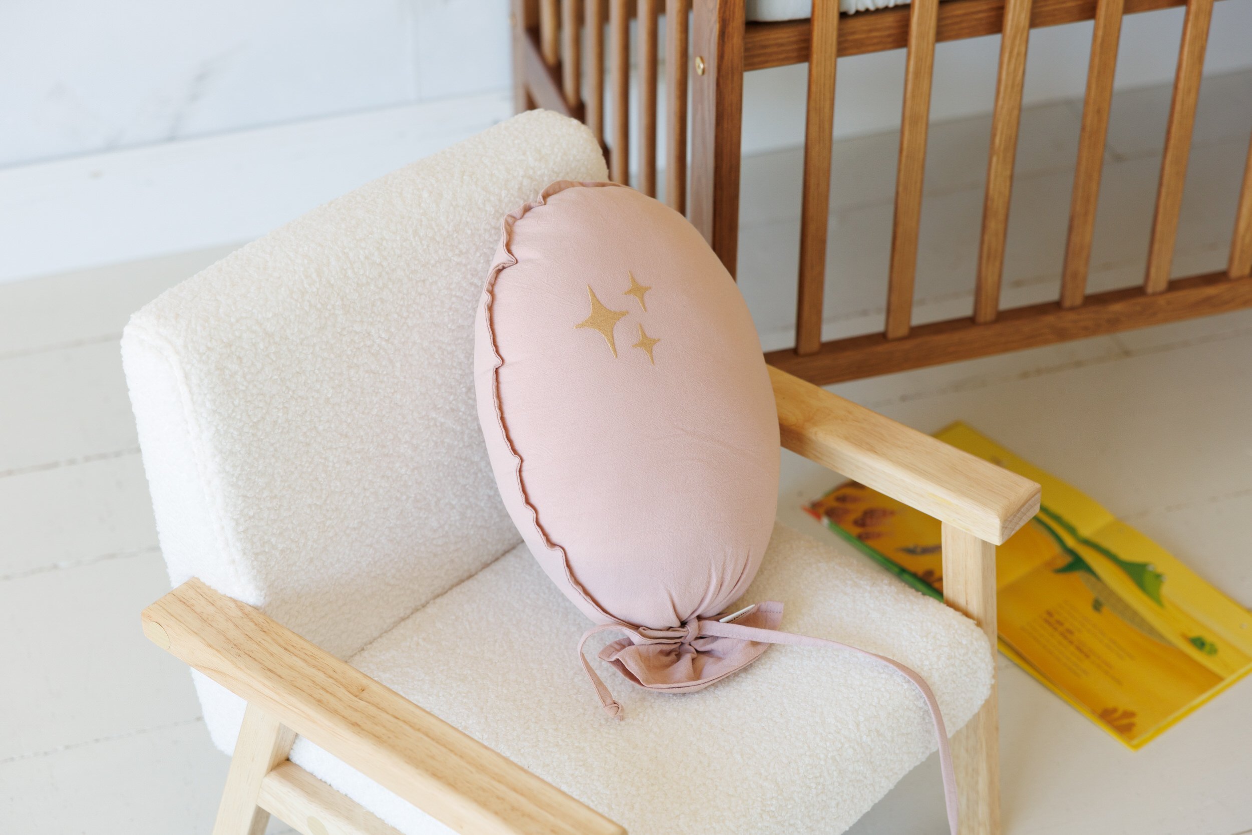 Mini Cuscino a Forma di Palloncino Decorativo - Rosa Mini Cuscino a Forma di Palloncino Decorativo - Rosa