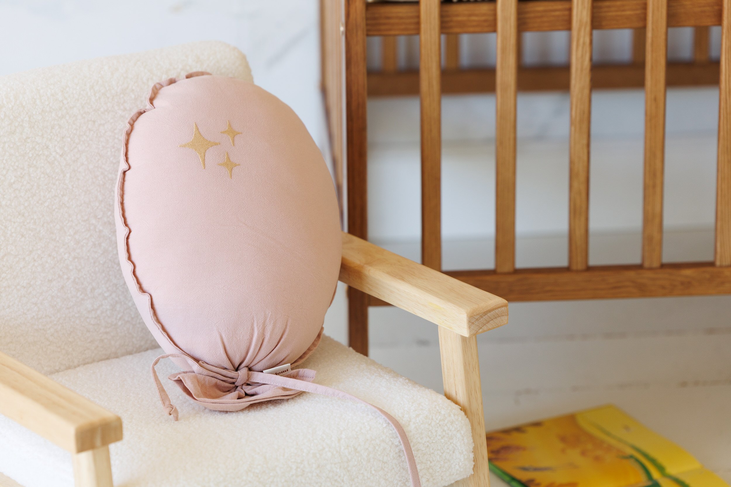 Mini Cuscino a Forma di Palloncino Decorativo - Rosa Mini Cuscino a Forma di Palloncino Decorativo - Rosa