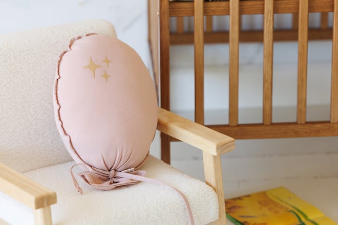 Decorative Mini Balloon Cushion - Pink