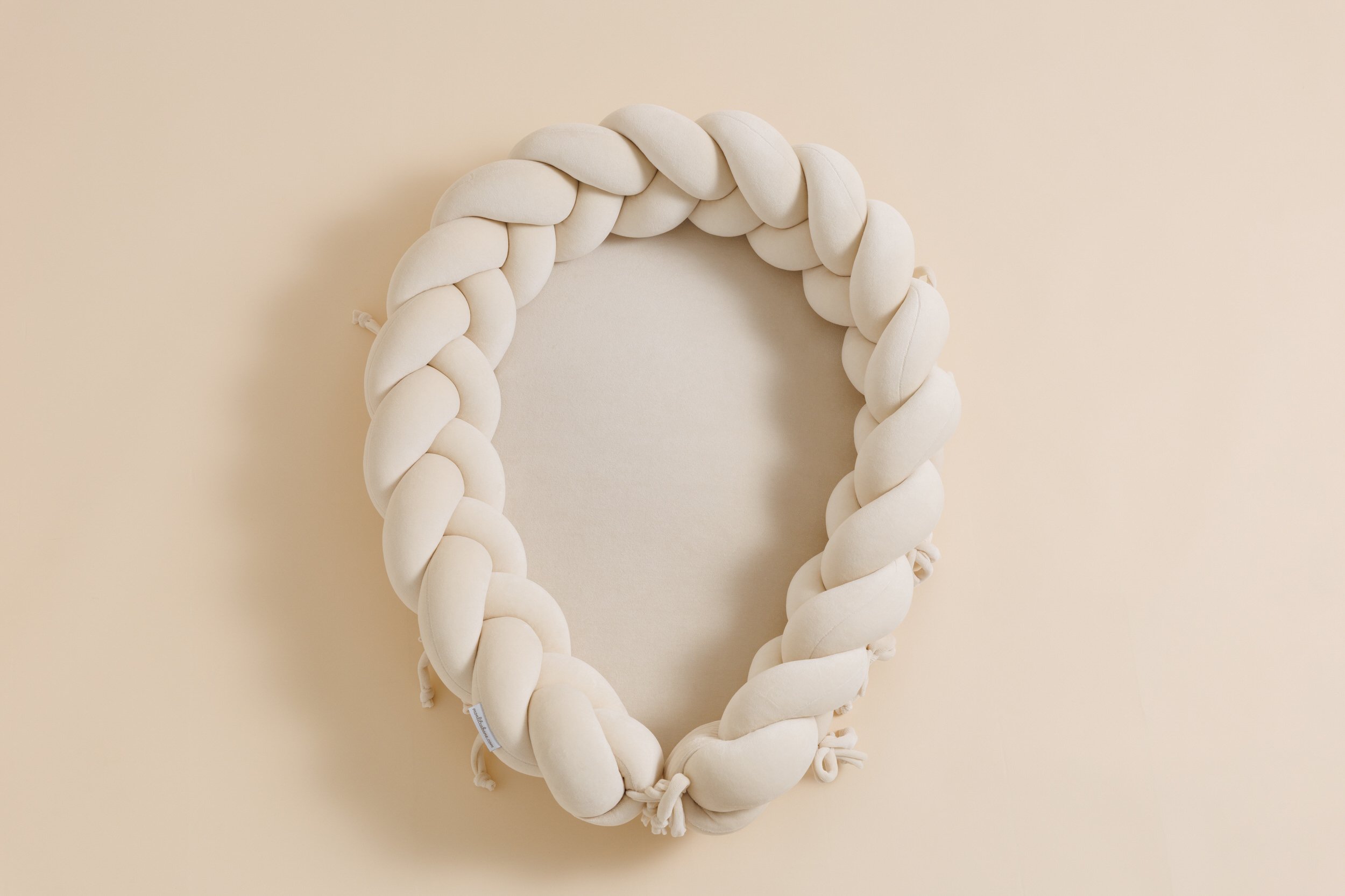 Cocoon-Babynestchen Geflochten Mandel Cocoon-Babynestchen Geflochten Mandel
