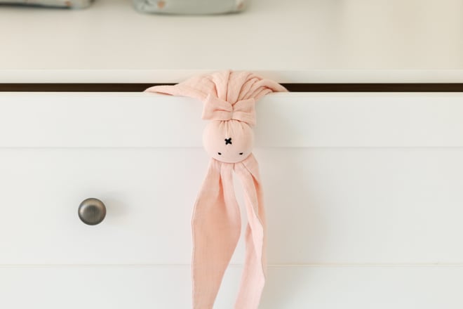 Doudou Lapin - Sepia Rose