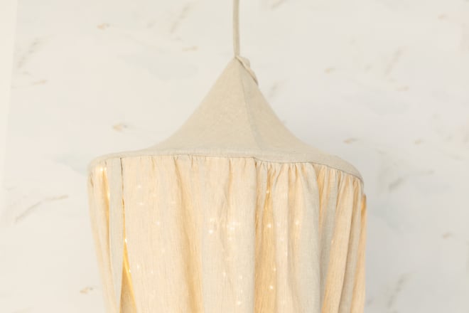 Natural Linen Canopy
