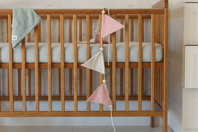 Dětská postýlka Classic Cot 60x120cm - Vintage