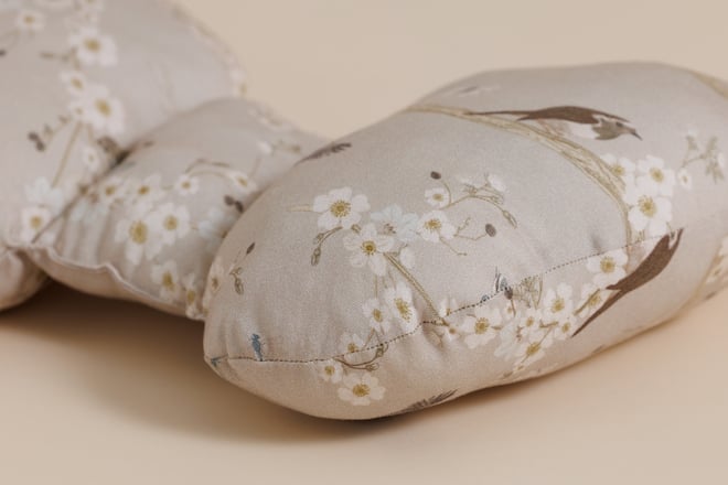 Birdsong Butterfly Pillow