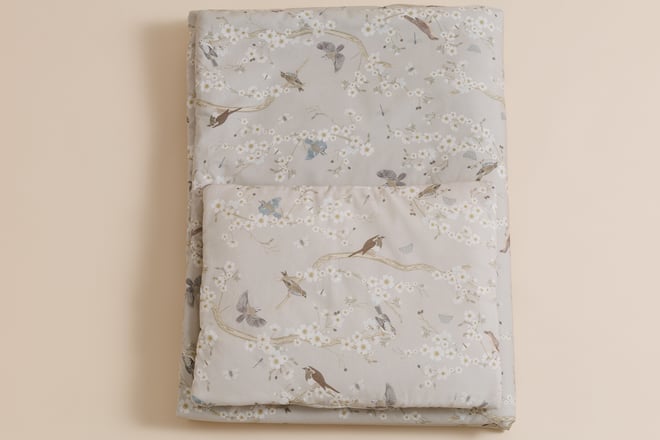 Ensemble Couette et Oreiller Birdsong - 100x135