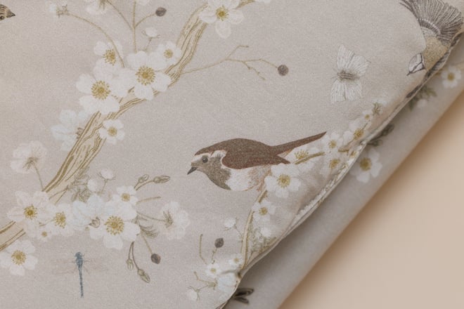 Ensemble Couette et Oreiller Birdsong - 100x135
