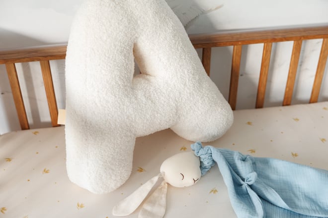 Peluche mantita Huggy Baby Blue