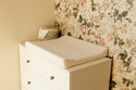 Boucle Changing Table Vanilla