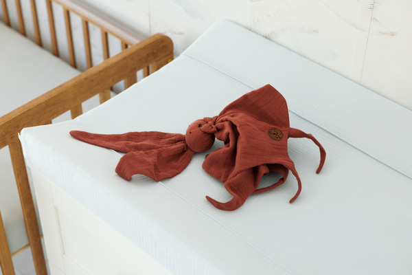 Muslin Changing Table Baby Blue