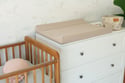 Matelas à Langer en Mousseline Beige