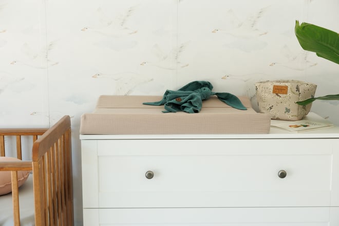 Muslin Changing Table Beige