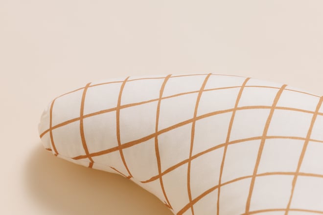 Stillkissen - Vichy Caramel